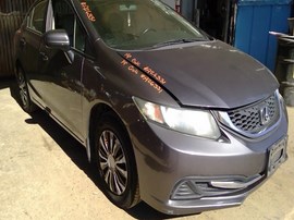 2014 HONDA CIVIC, GRAY, LX MODEL, 1.8L, AT.   A26331